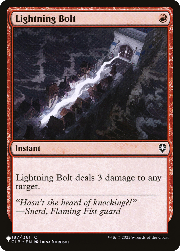 Lightning Bolt Card Image