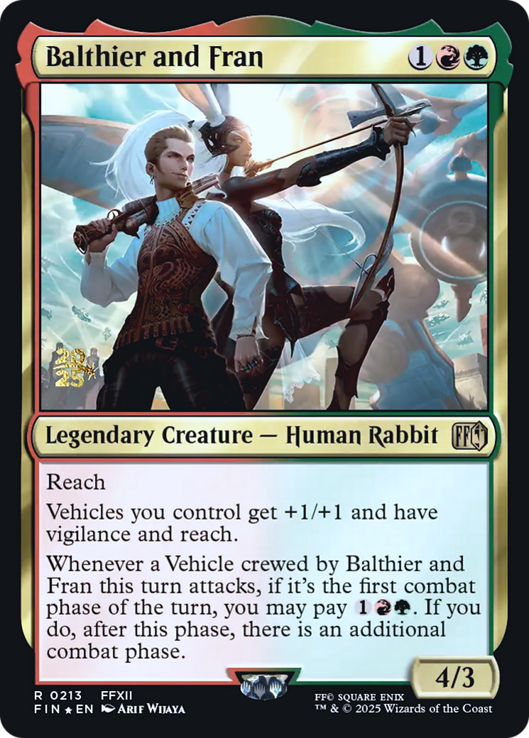 Balthier and Fran Card Image