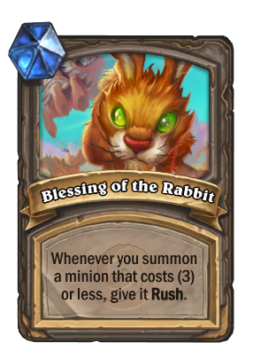 Blessing of the Rabbit Card Image