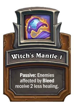 Witch's Mantle 1 Card Image