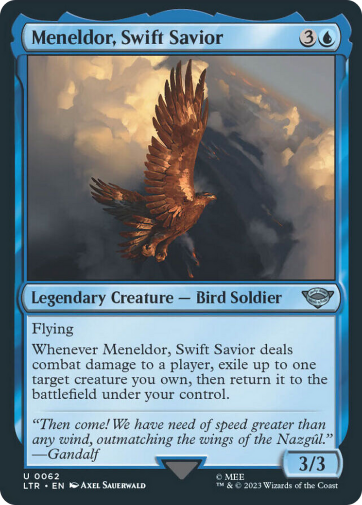 Meneldor, Swift Savior Card Image