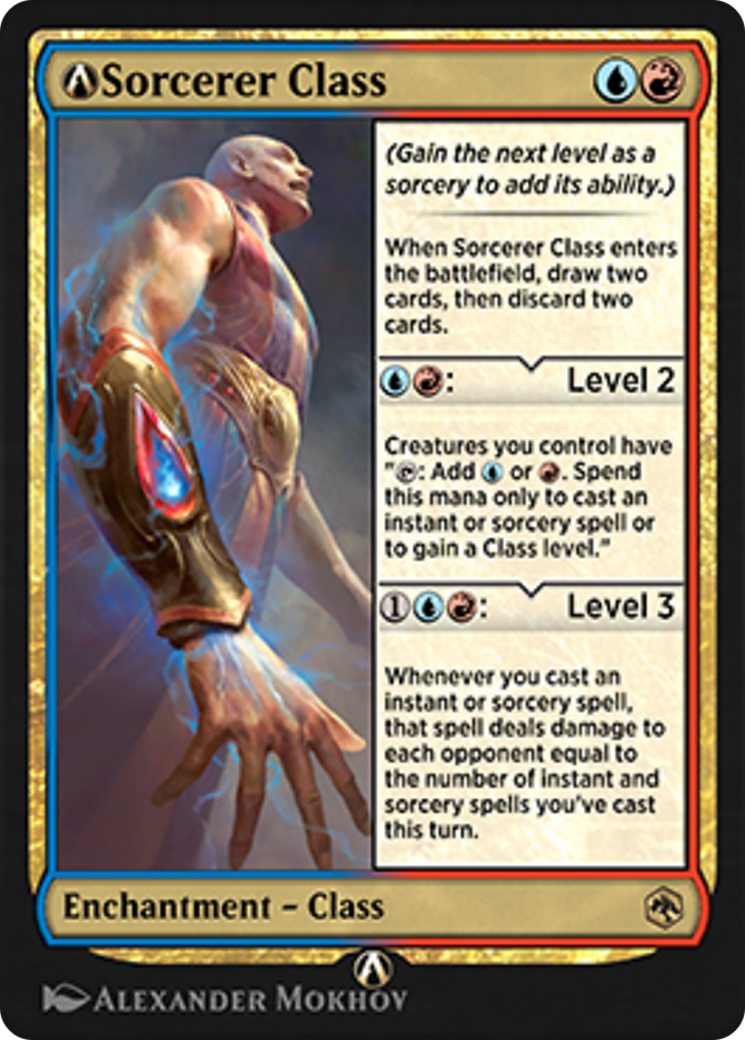 A-Sorcerer Class Card Image