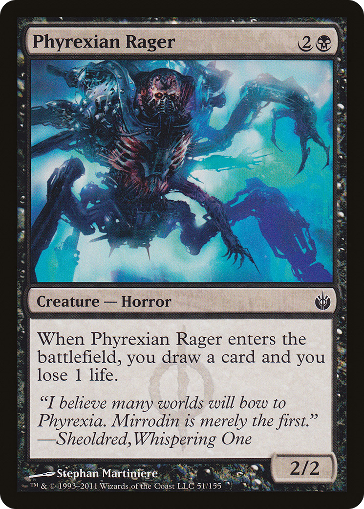 Phyrexian Rager Card Image