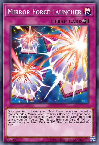 Mirror Force Launcher Card Image