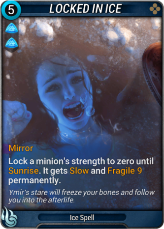 Locked in Ice Card Image