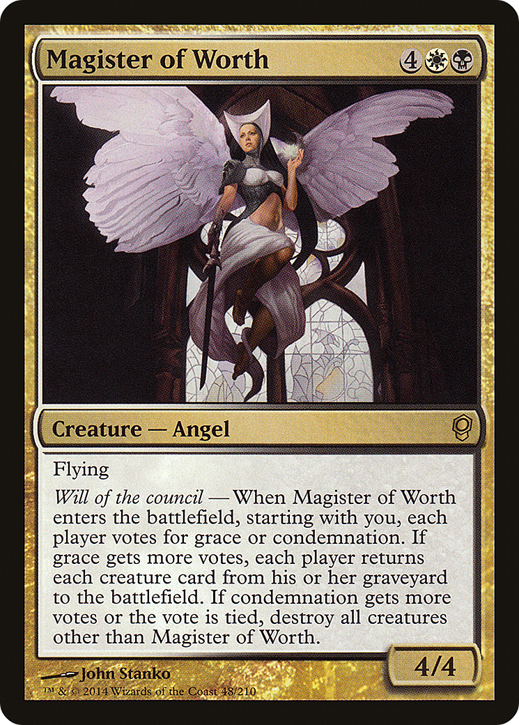 Magister of Worth Card Image