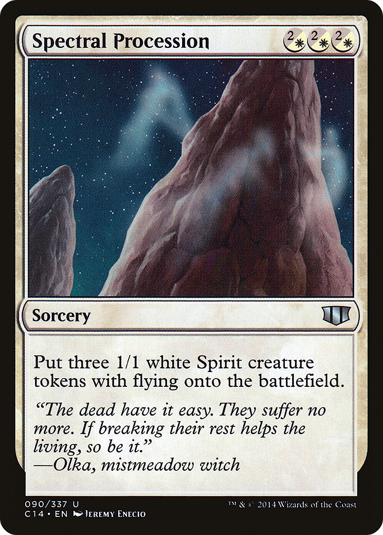 Spectral Procession Card Image