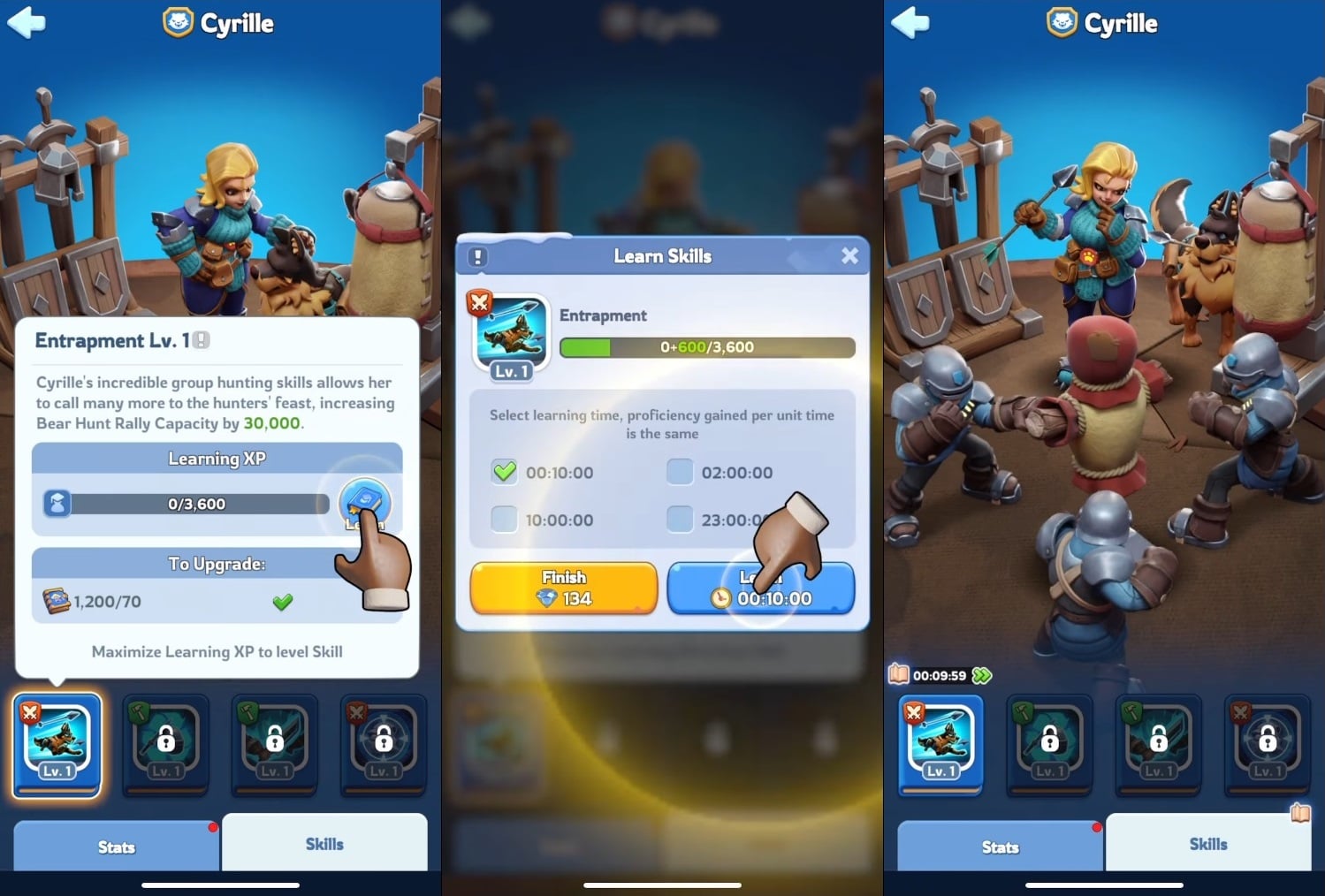 Whiteout Survival Experts - Skill Learning