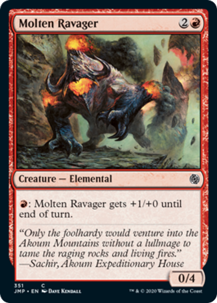 Molten Ravager Card Image