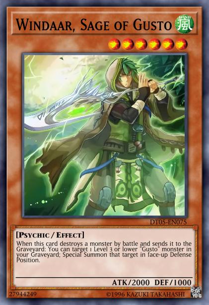 Windaar, Sage of Gusto Card Image