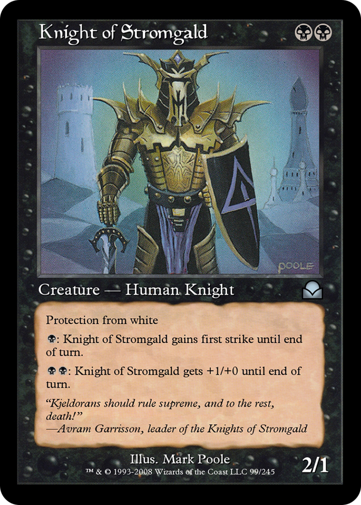 Knight of Stromgald Card Image