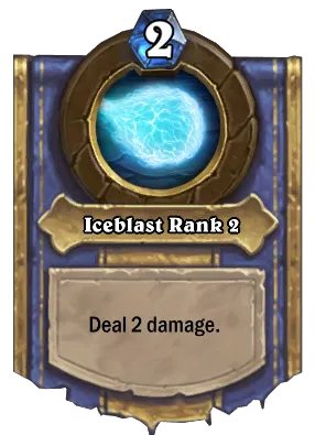 Iceblast Rank 2 Card Image