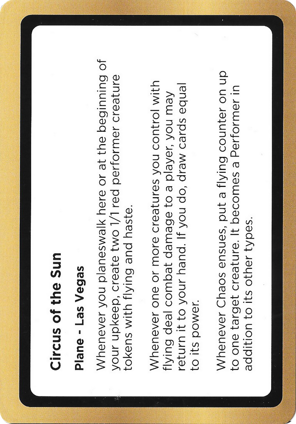 Circus of the Sun Card Image