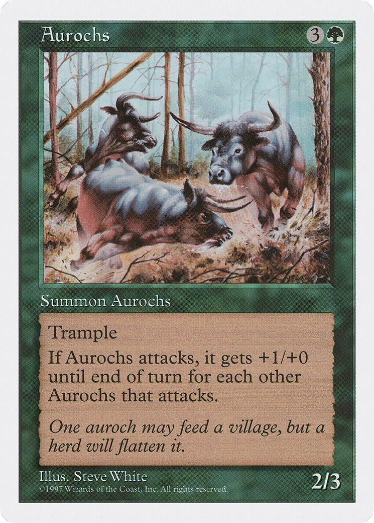 Aurochs Card Image