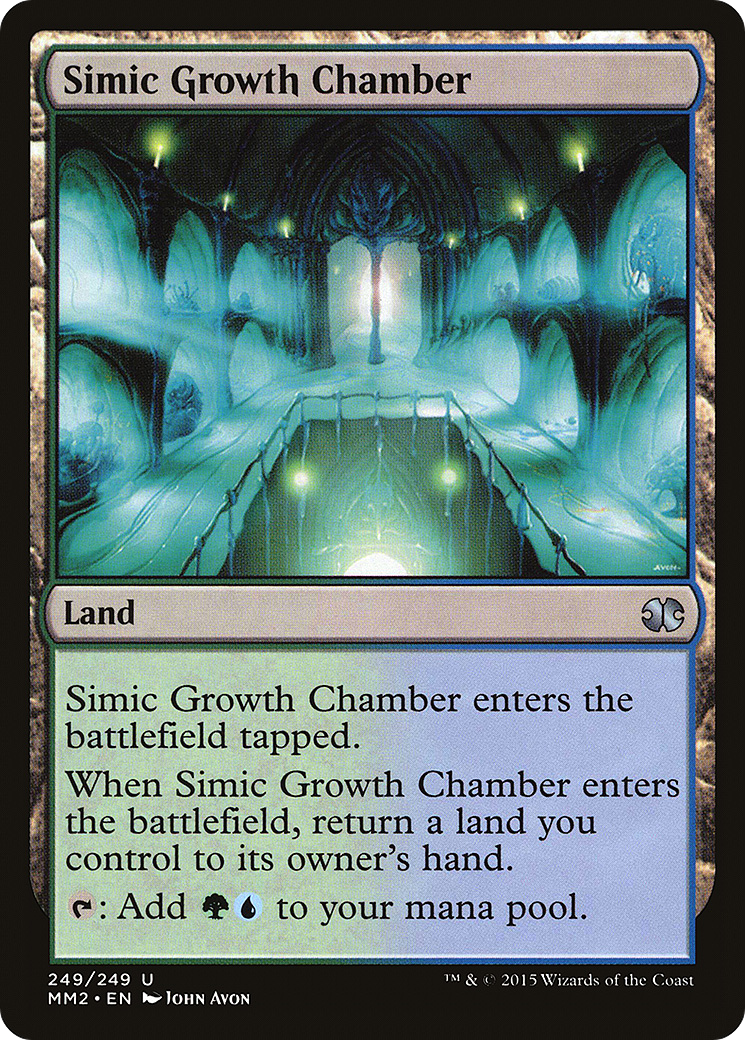 Simic Growth Chamber Card Image