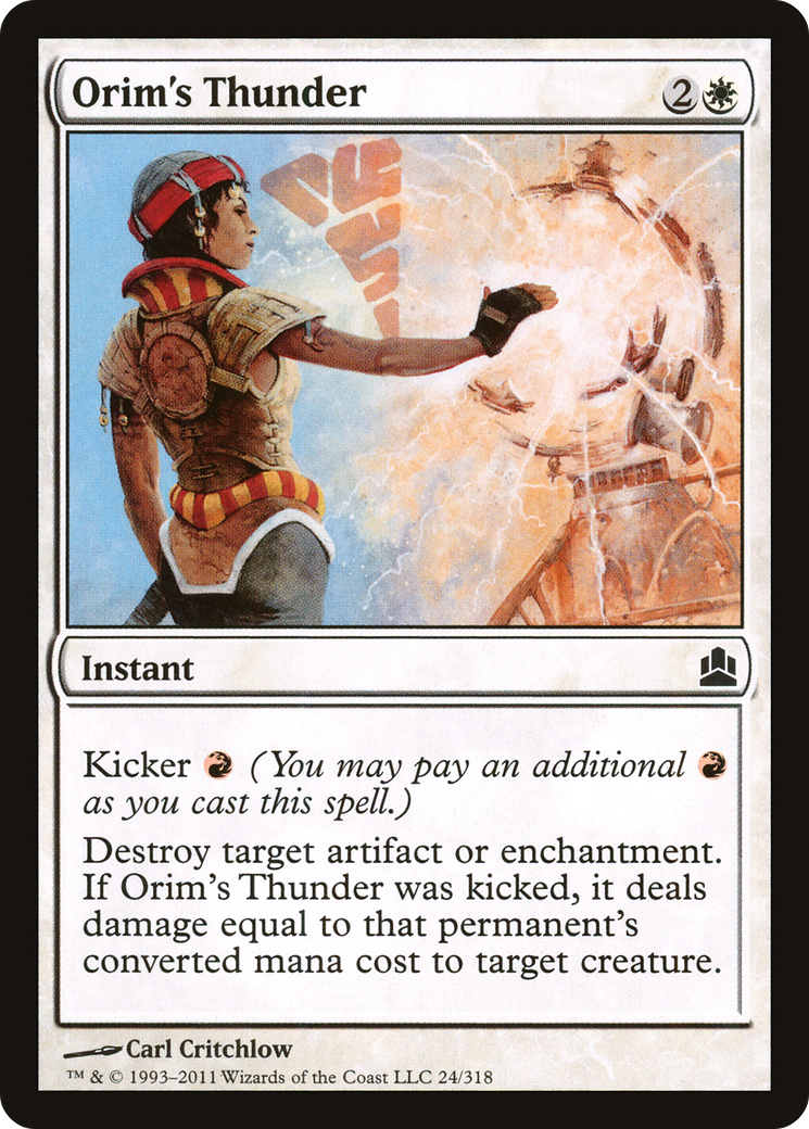 Orim's Thunder Card Image