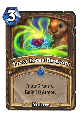 Frost Lotus Blossom Card Image