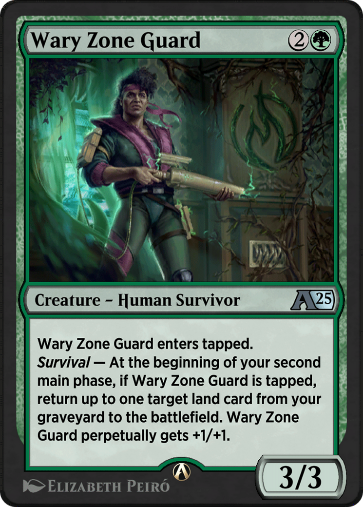 Wary Zone Guard Card Image