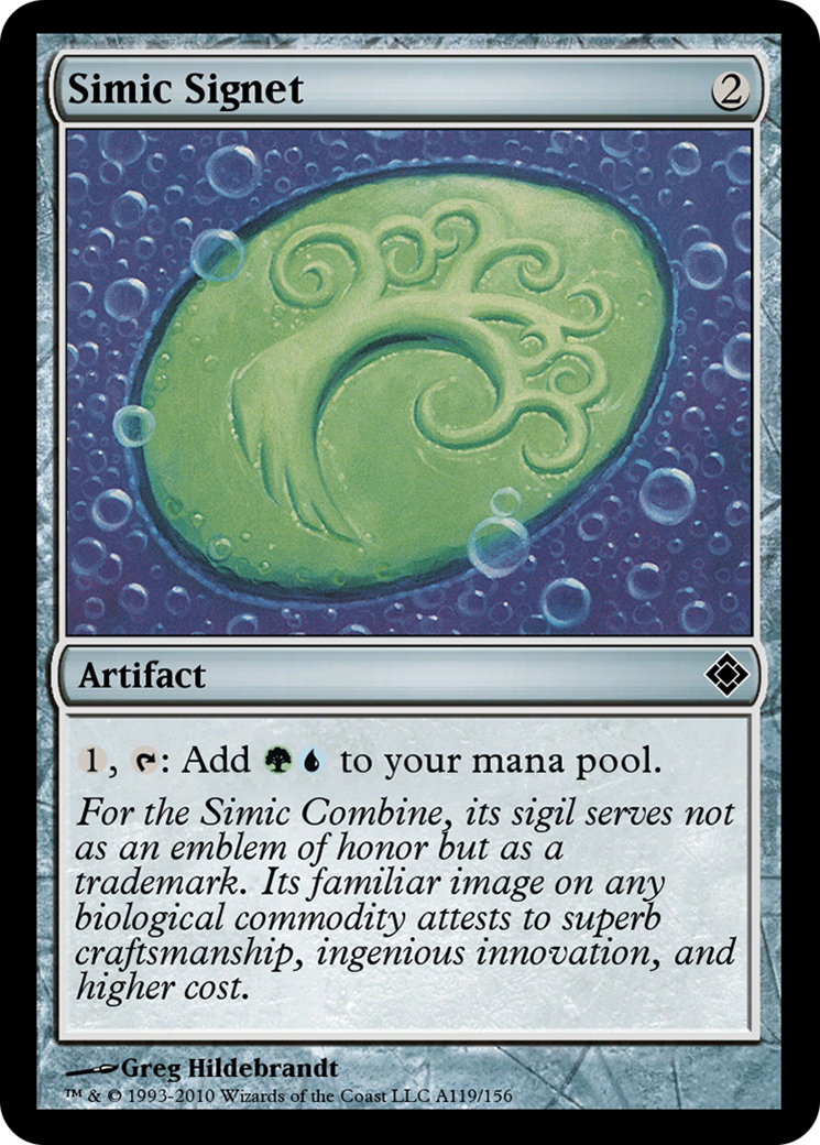 Simic Signet Card Image