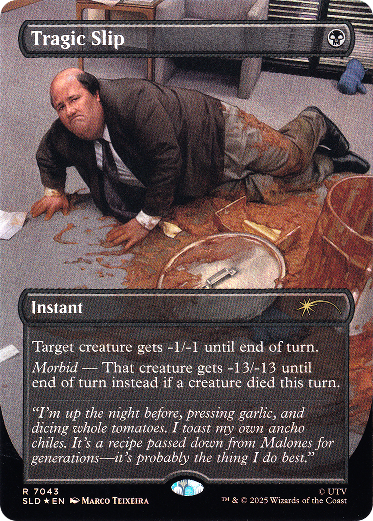 Tragic Slip Card Image