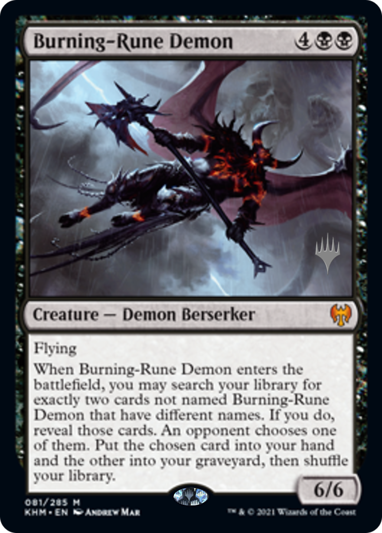 Burning-Rune Demon Card Image