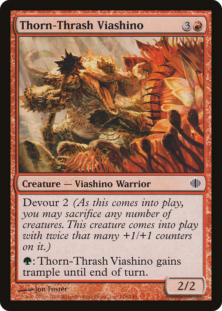 Thorn-Thrash Viashino Card Image