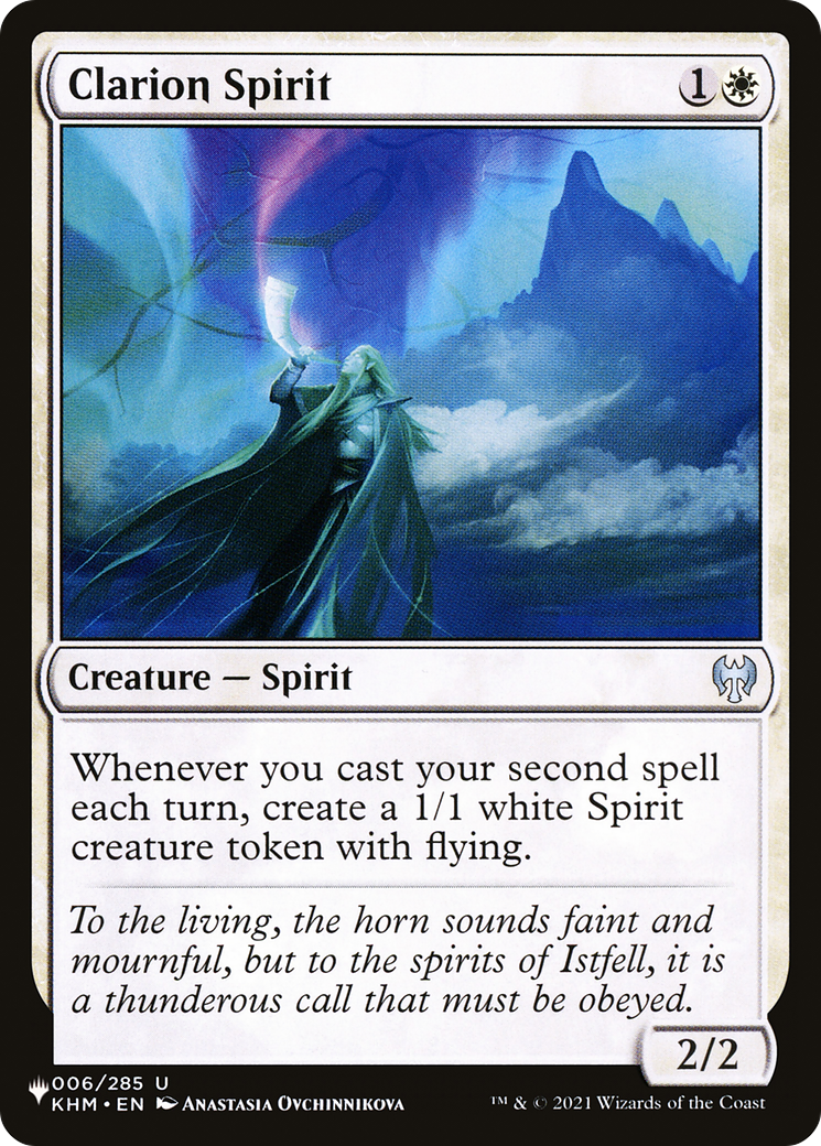 Clarion Spirit Card Image