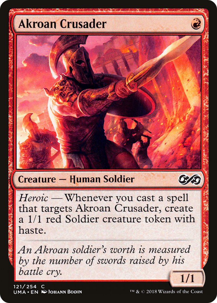Akroan Crusader Card Image