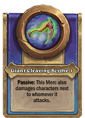 Giant Cleaving Scythe {0} Card Image