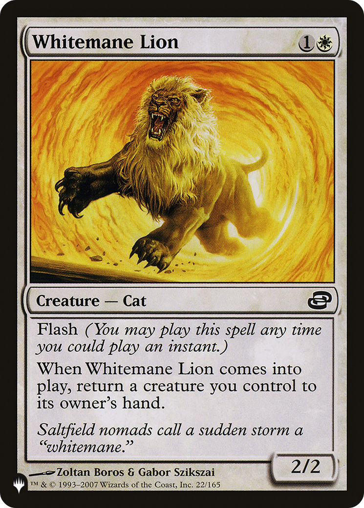 Whitemane Lion Card Image