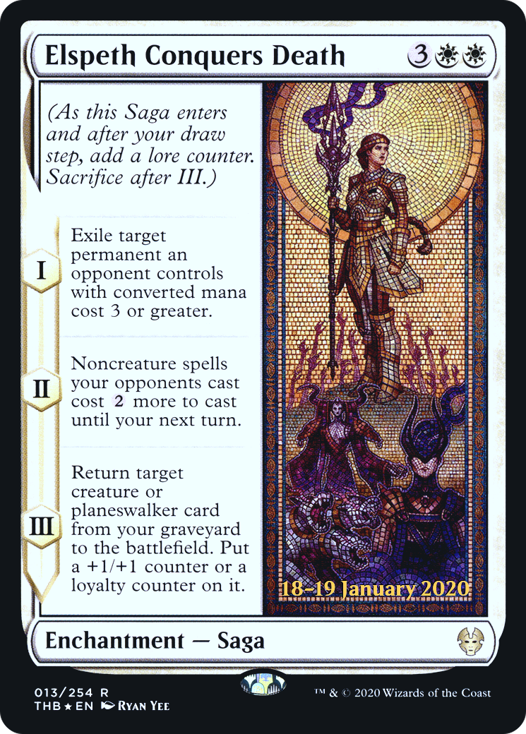 Elspeth Conquers Death Card Image