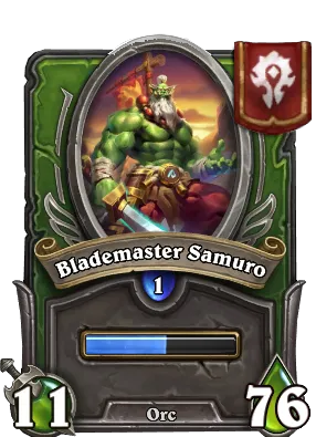 Blademaster Samuro Card Image