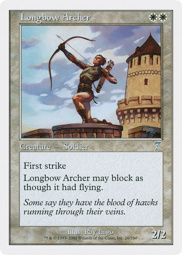 Longbow Archer Card Image