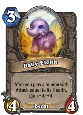 Baby Elekk Card Image
