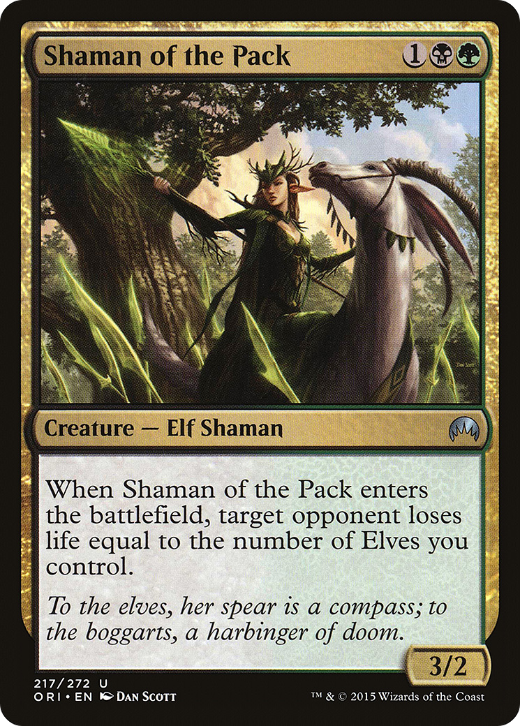 Shaman of the Pack Card Image