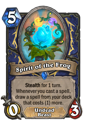 Spirit of the Frog Card Image