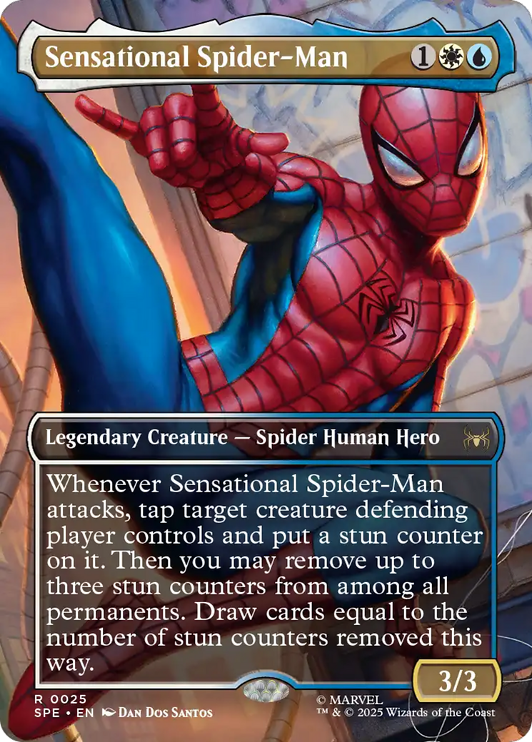 Sensational Spider-Man Card Image