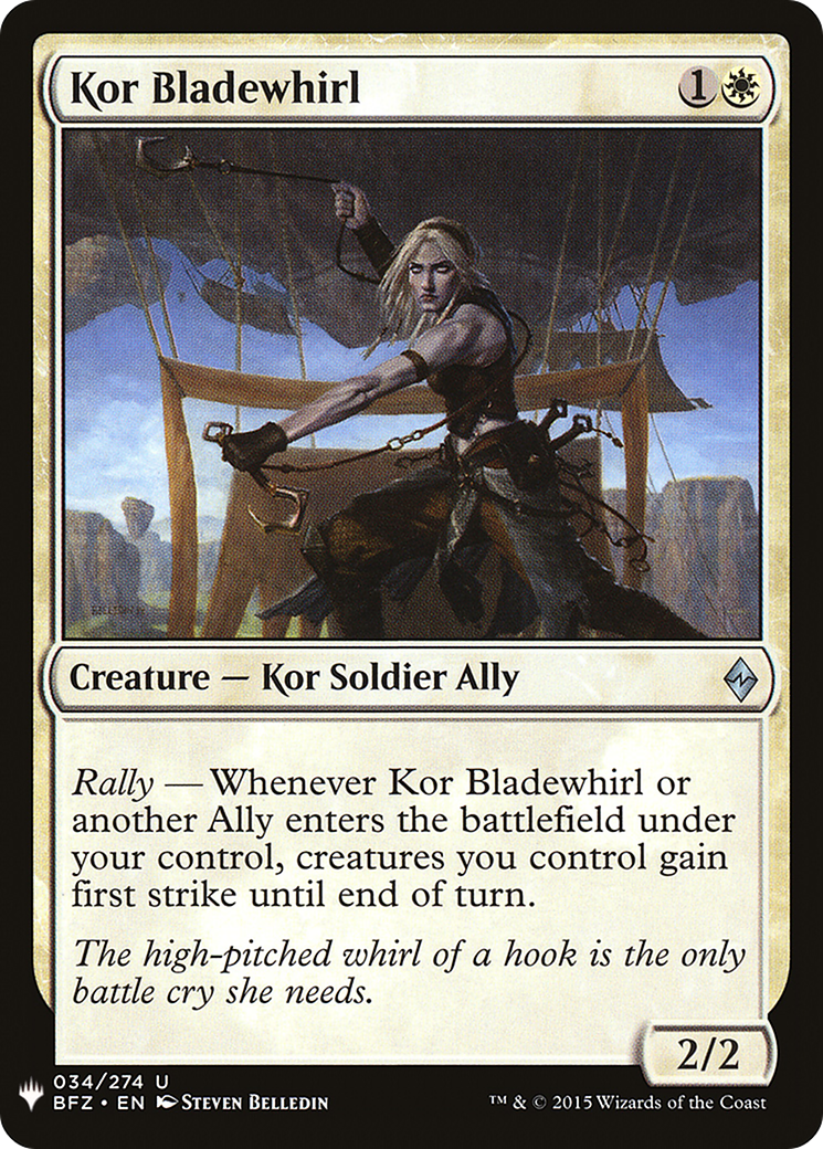 Kor Bladewhirl Card Image