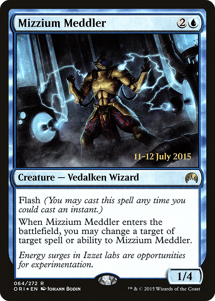Mizzium Meddler Card Image