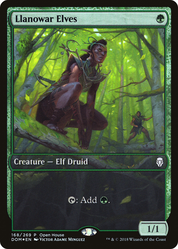 Llanowar Elves Card Image