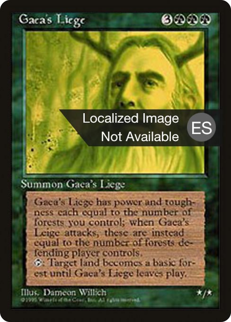 Gaea's Liege Card Image