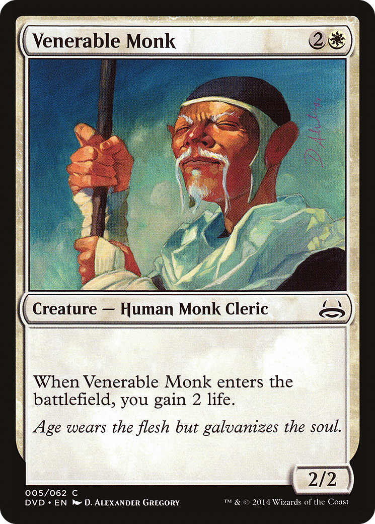 Venerable Monk Card Image