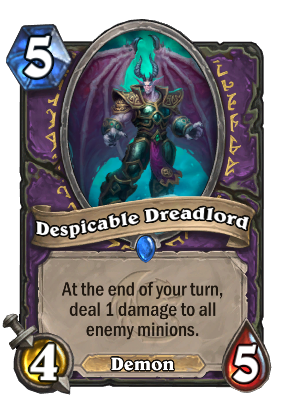 Despicable Dreadlord Card Image
