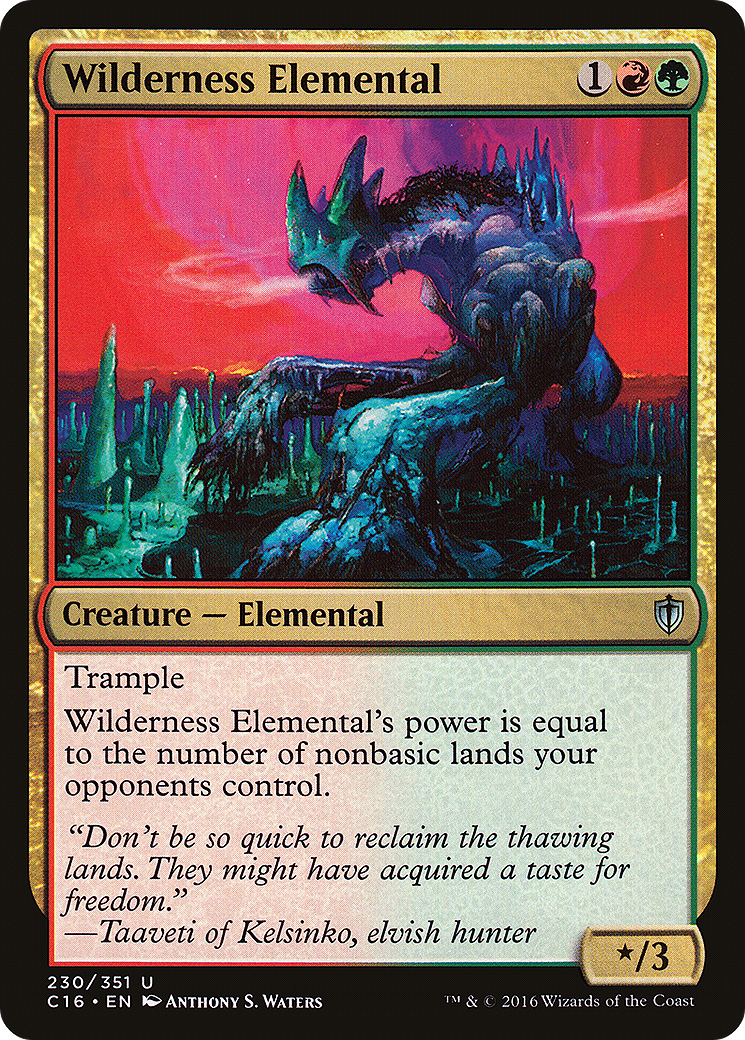 Wilderness Elemental Card Image