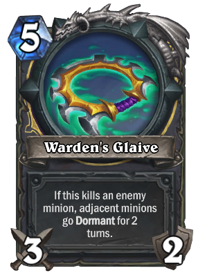 Warden's Glaive Card Image