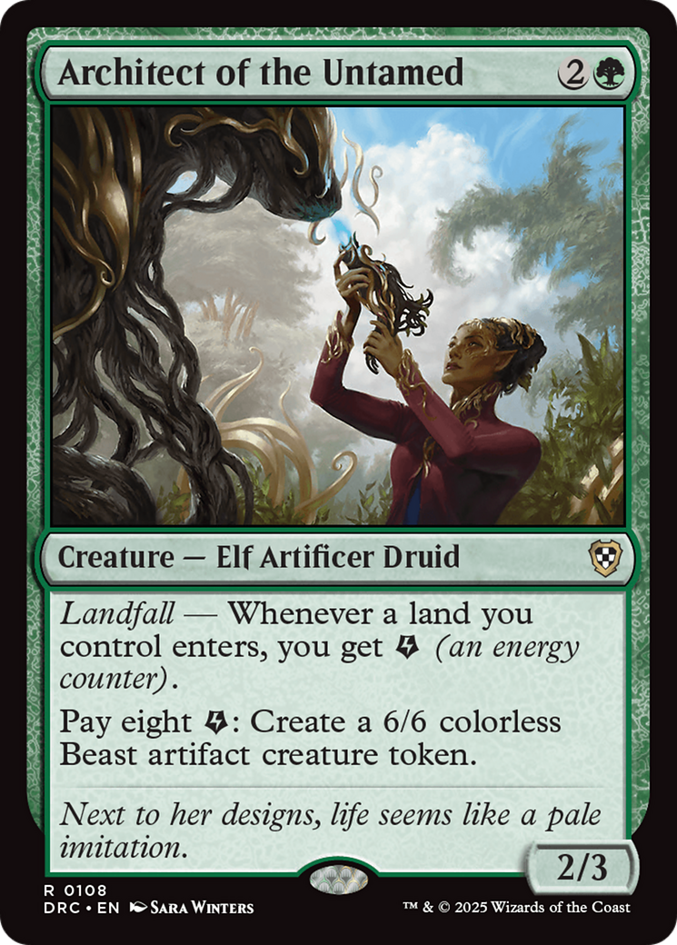 Architect of the Untamed Card Image