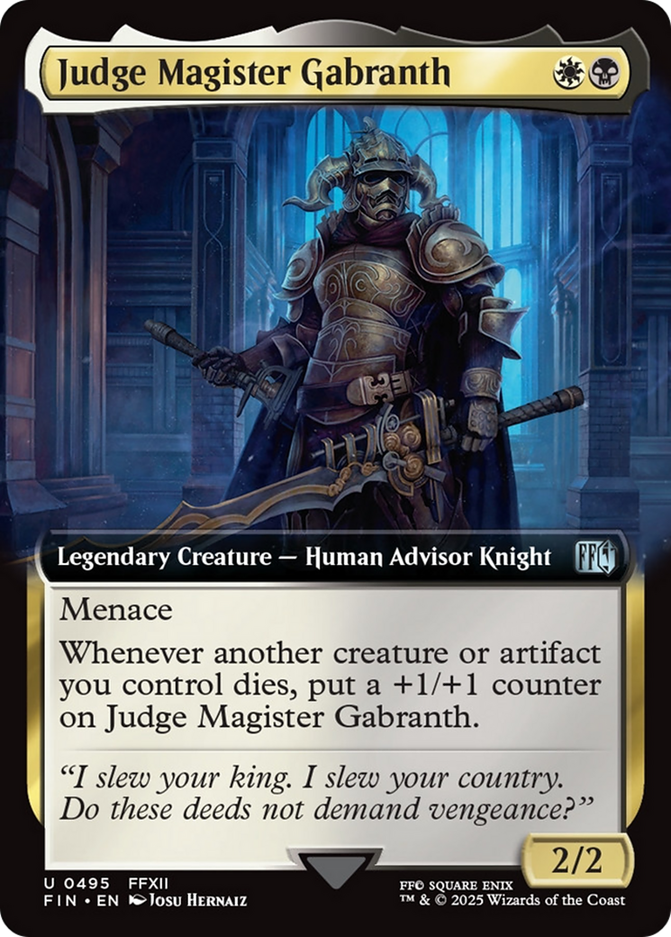 Judge Magister Gabranth Card Image