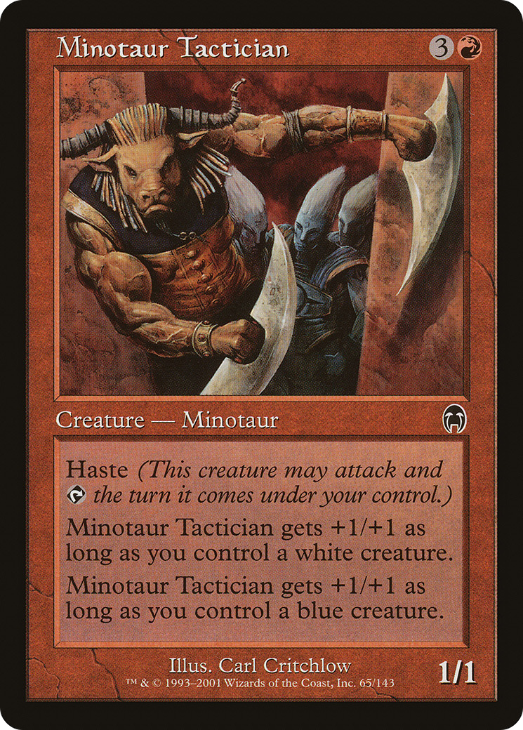 Minotaur Tactician Card Image