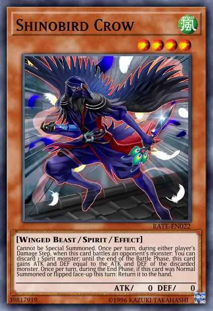 Shinobird Crow Card Image