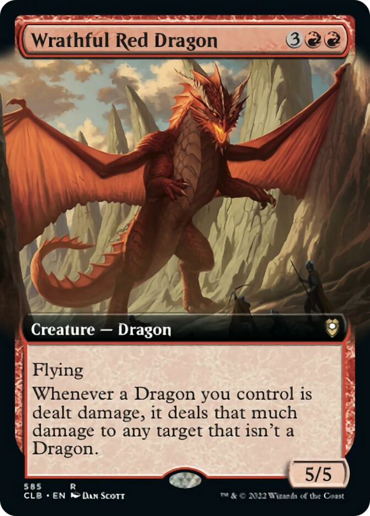 Wrathful Red Dragon Card Image